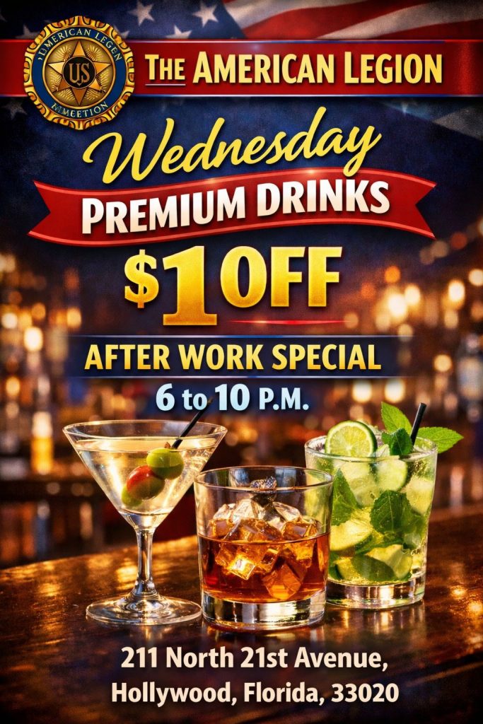 Drink Specials - Wednesday