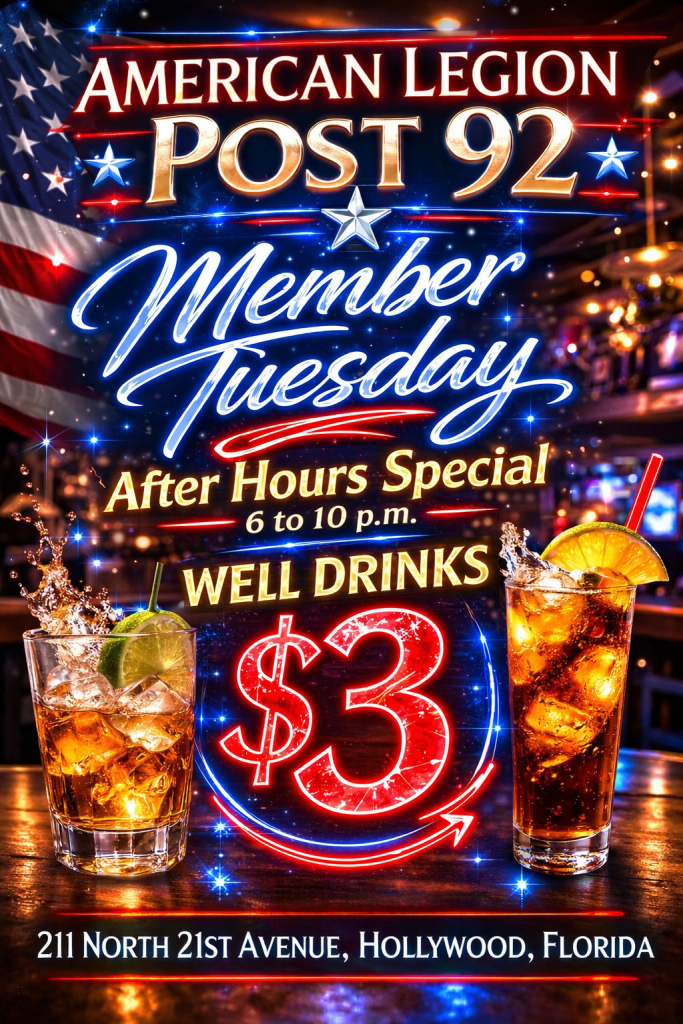 Drink Specials - Tuesday