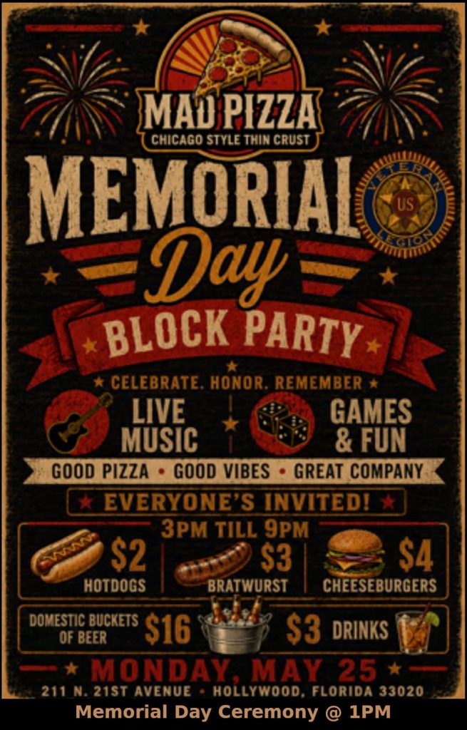 Memorial Day Block Party