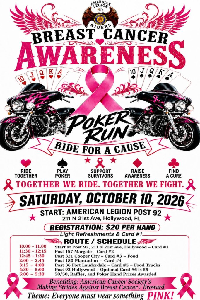 Rider Poker Run | Cancer Awareness